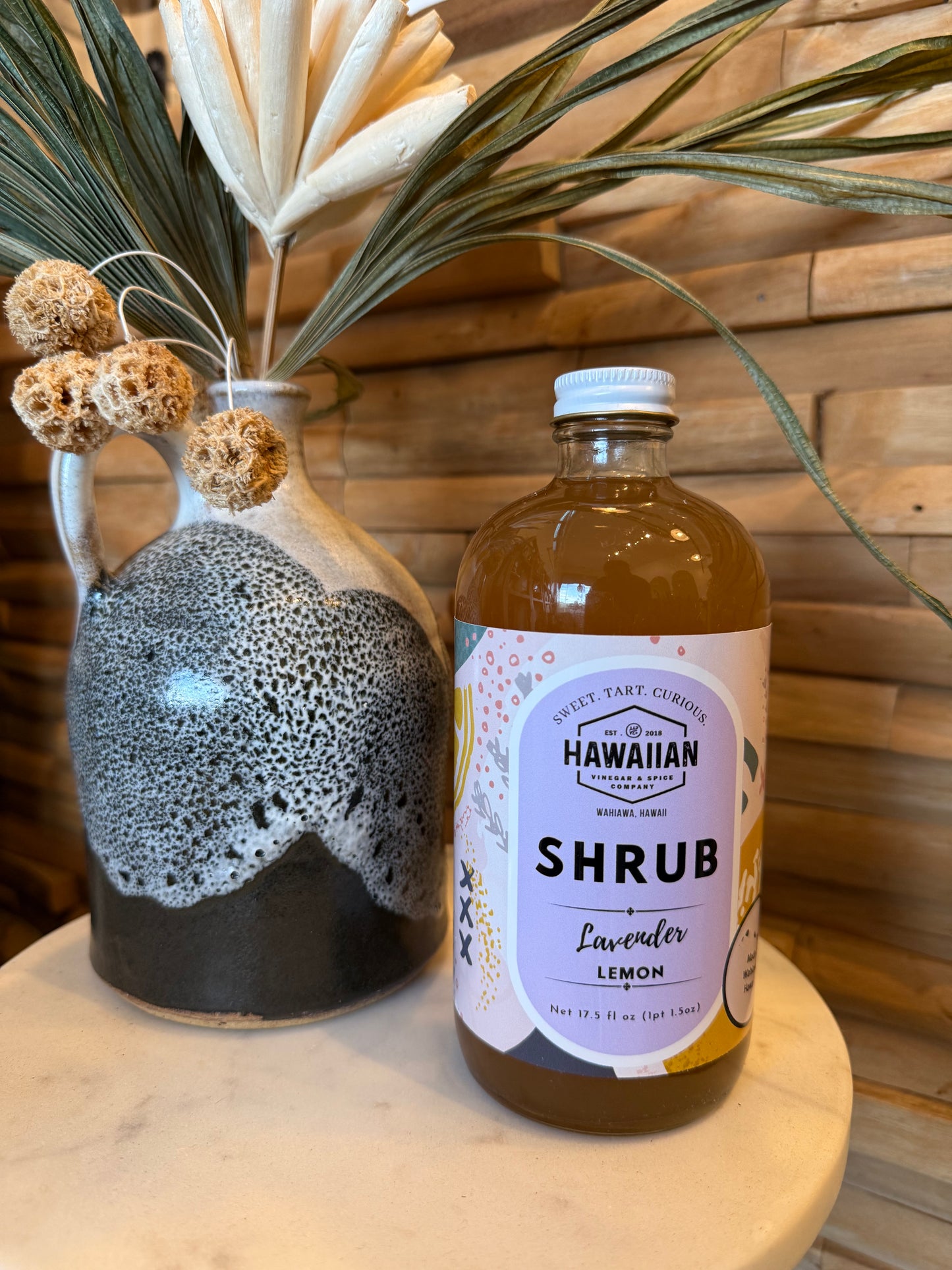 Lavender Lemon Shrub